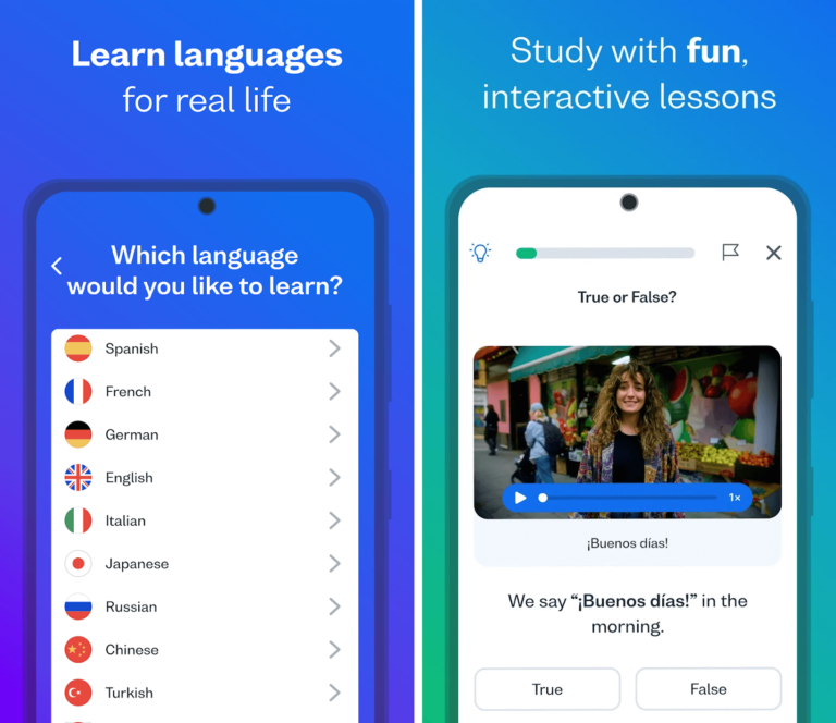 Thiết kế ứng dụng học ngôn ngữ như HelloTalk 8 Busuu