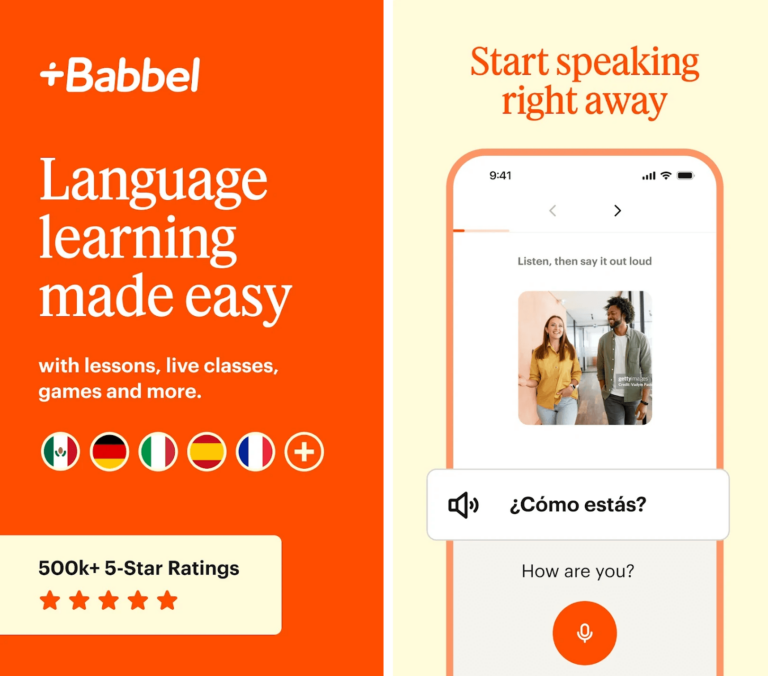 Thiết kế ứng dụng học ngôn ngữ như HelloTalk 7 Babbel