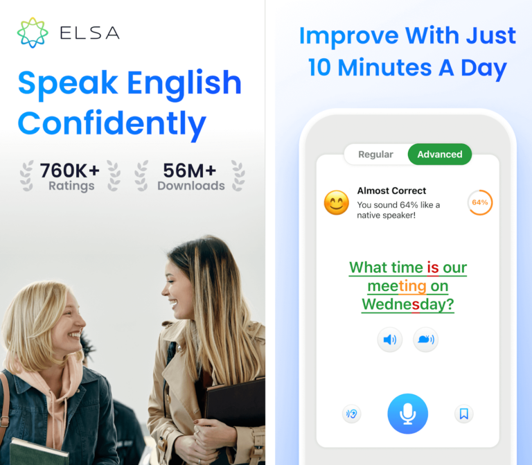 Thiết kế ứng dụng học ngôn ngữ như HelloTalk 6 Elsa speak