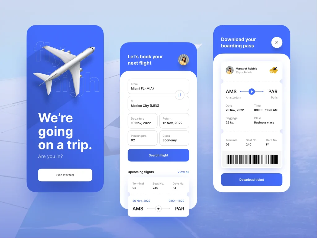 Thiết Kế App Đặt Vé Máy Bay Từ A–Z: Chi Phí, Tính Năng Và Lưu Ý Quan Trọng 1 Ứng dụng đặt jet là gì