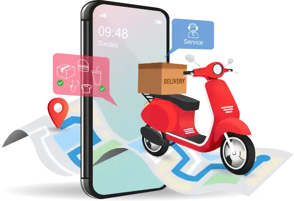 Ứng dụng pickup & delivery là gì?