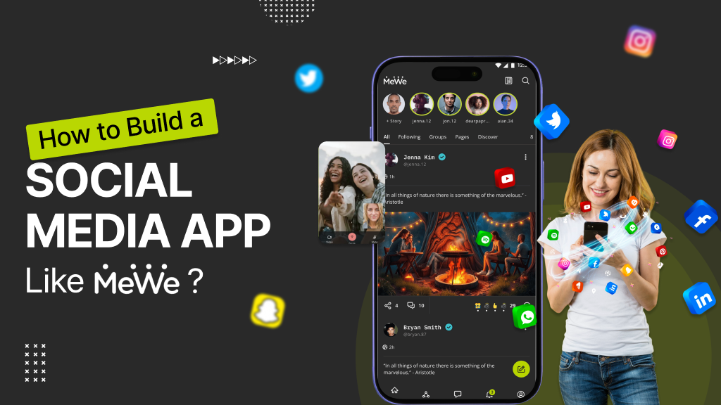 Thiết Kế App Mạng Xã Hội Giống Như MeWe