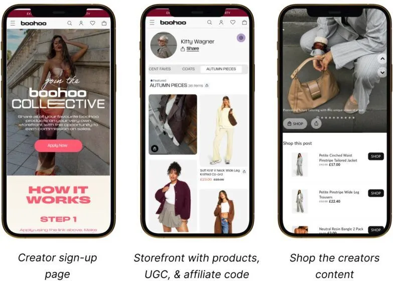 Các tính năng bắt buộc trong ứng dụng thời trang như boohoo