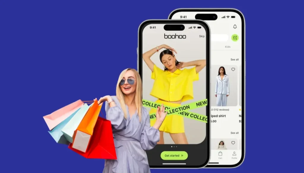 Mô hình kinh doanh của ứng dụng ecommerce thời trang như boohoo