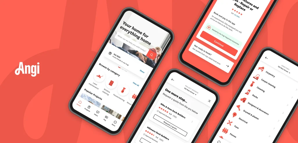 Các yếu tố ảnh hưởng đến chi phí thiết kế app như angi
