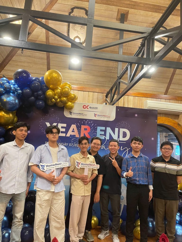 Hành trình cảm xúc tại Year End Party HomeNest 2025 3 Đội ngũ it tại homenest