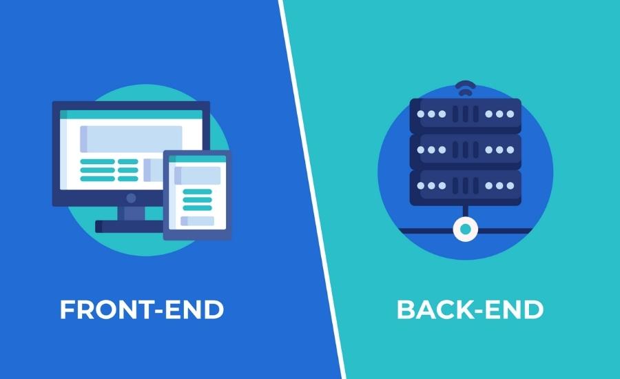 Phân biệt front-end và back-end