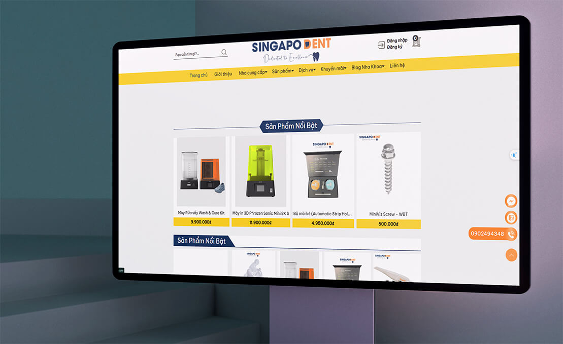 Website SingapoDent