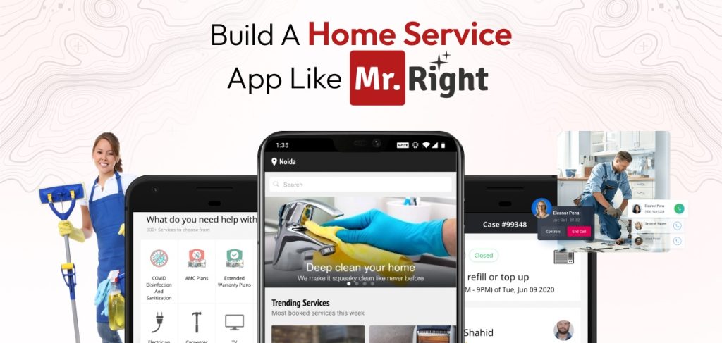 Cách Thiết Kế App Dịch Vụ Gia Đình Như Mr. Right?