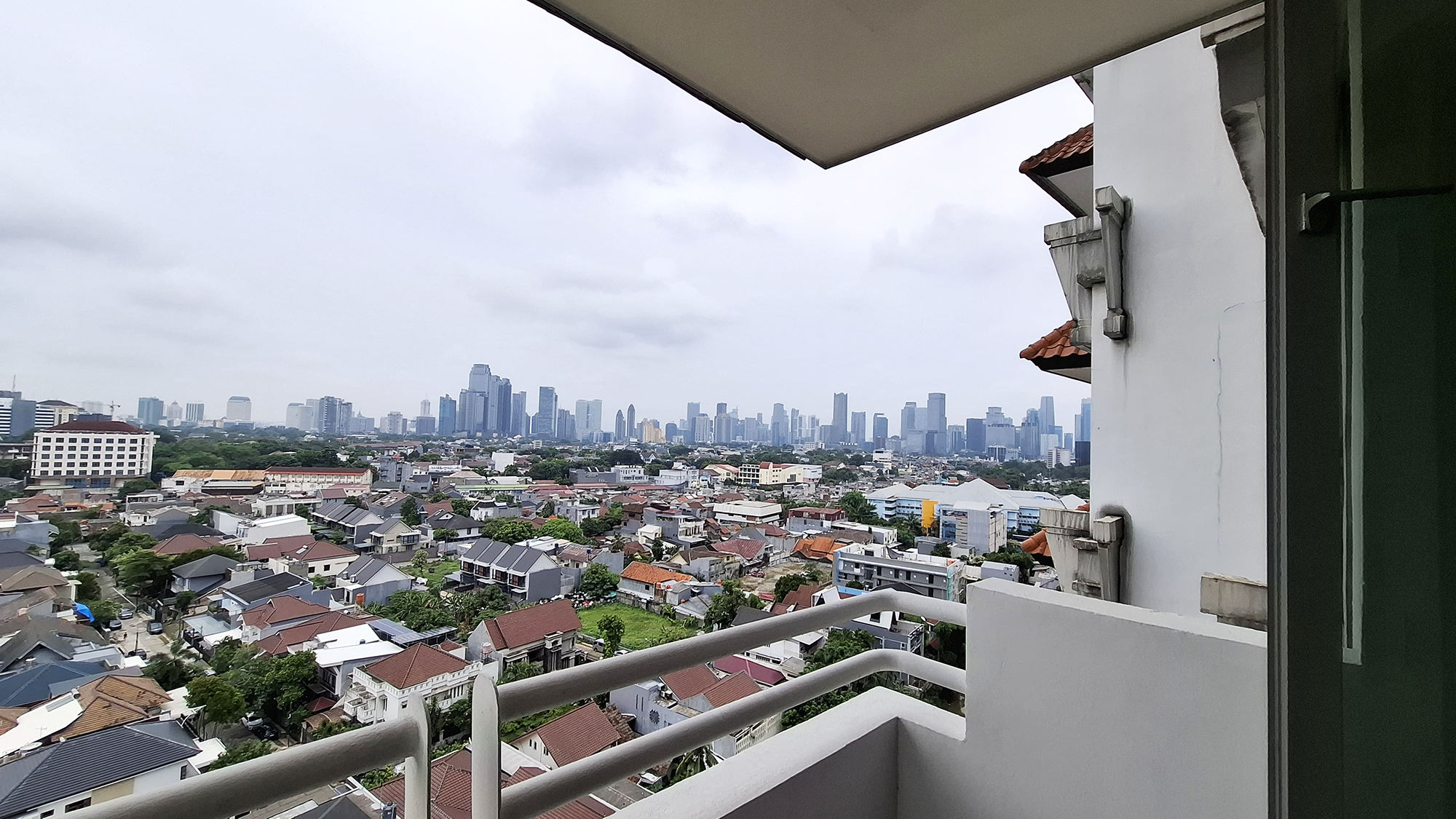 View from the balcony