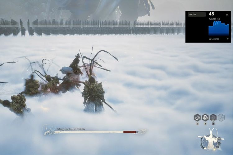 Black Myth: Wukong tergolong game berat dalam resolusi 4K. 
