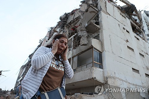 지진 공포에 시달리는 베네수엘라 주민