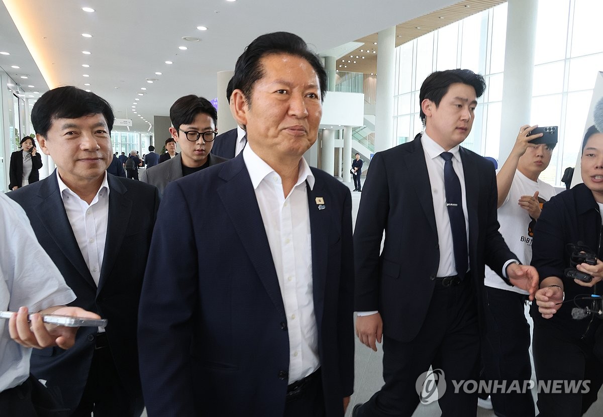 정청래 전 대표, 당선인 워크숍 참석