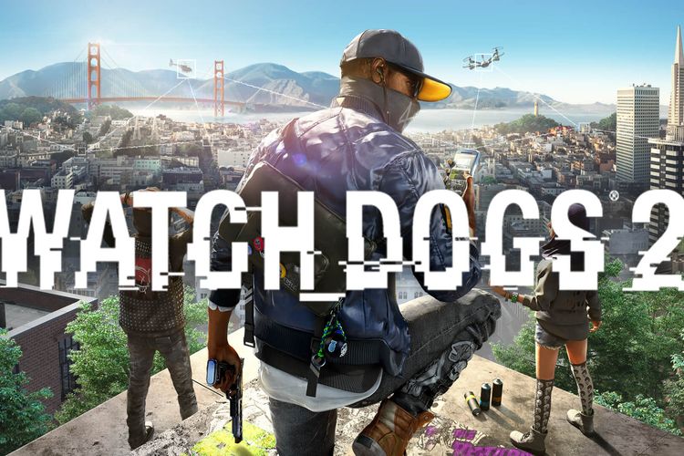 Watch Dogs 2 일러스트레이션.