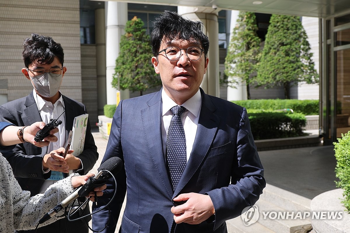 입장 밝히는 김상민 전 검사