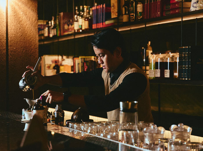 자카르타에 2026년 1월에 오픈한 새로운 바인 Libros Cocktail Bar