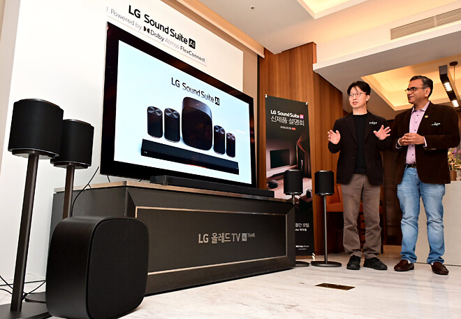 [공식] 신개념 홈 오디오 시스템 ‘LG 사운드 스위트’ 어디서든 설치 제약 없이 최적화된 공간 음향 즐긴다