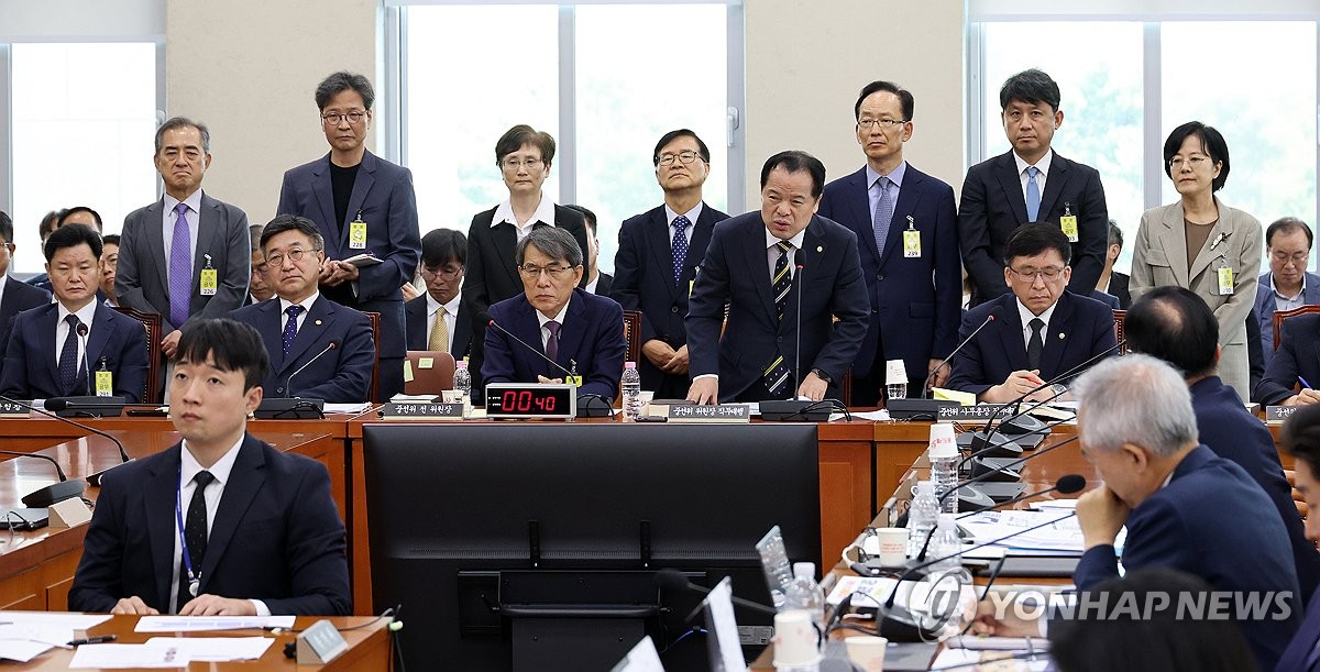 여야, 부실 선관위 한목소리 맹폭…사전투표·잠실 시위엔 이견(종합) | 연합뉴스