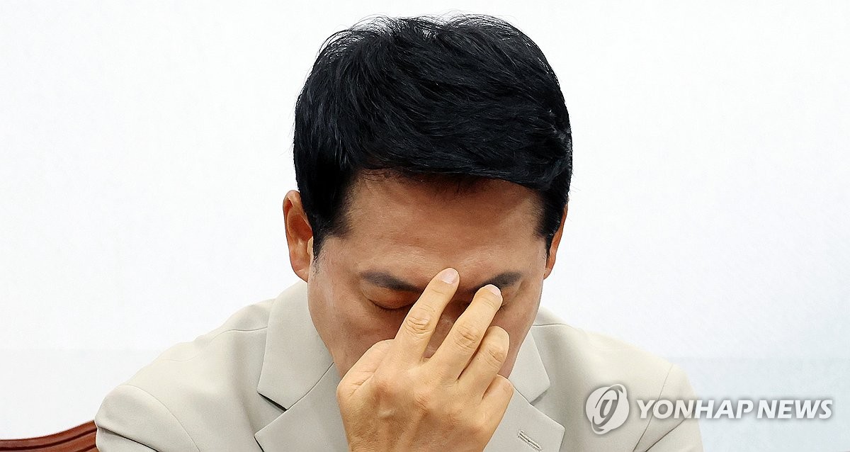 출구 안보이는 국힘 '張거취' 공방…지지율 하락에도 내분만 | 연합뉴스