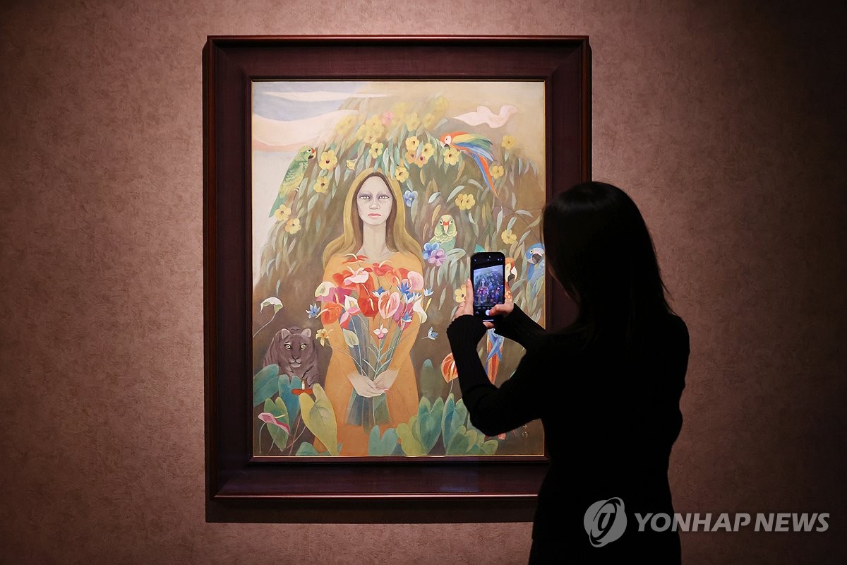 천경자 도록에 저작권료 부과 논란…"공익목적출판"vs"유상판매품" | 연합뉴스
