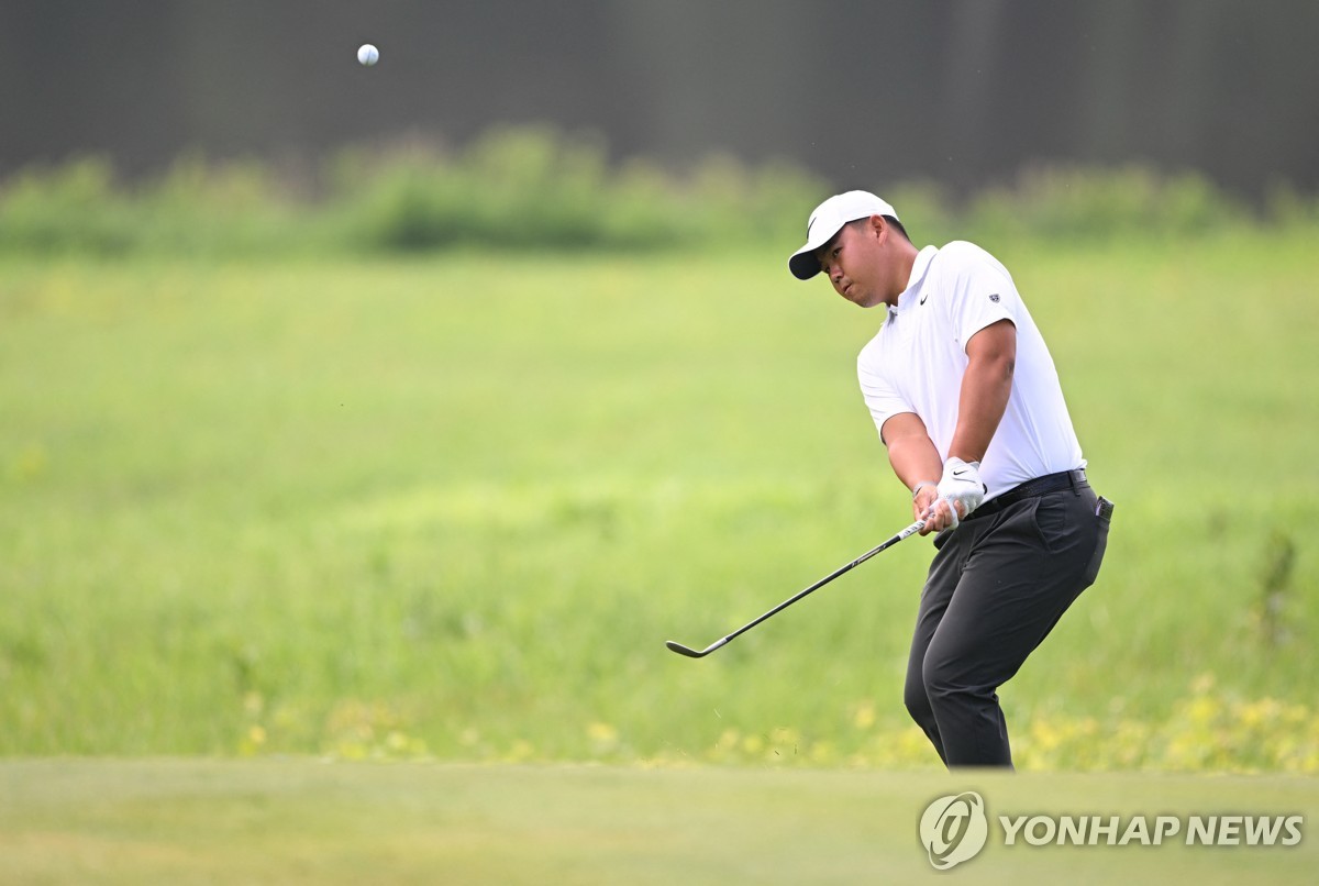 김주형, PGA 투어 스코틀랜드 오픈 3R 공동 4위…선두와 1타차 | 연합뉴스
