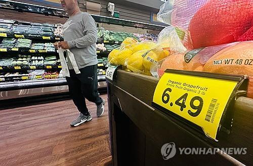 미 6월 소비자물가 상승률 전년대비 3.5%로 둔화…예상 하회(종합) | 연합뉴스
