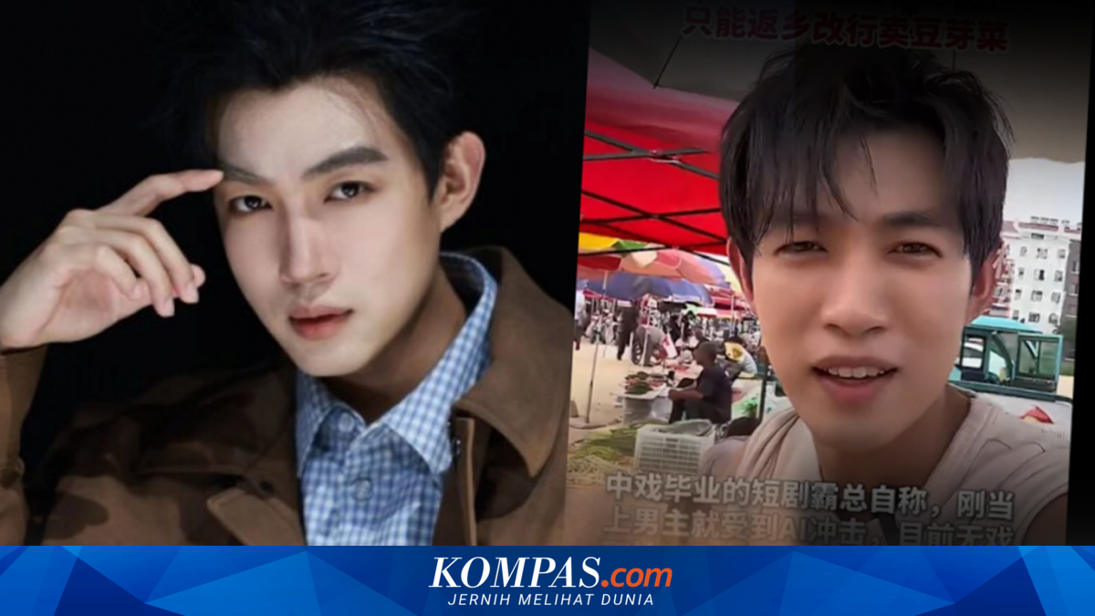 Kalah Saing dengan AI, Aktor China Jualan Sayur karena Sepi "Job"
