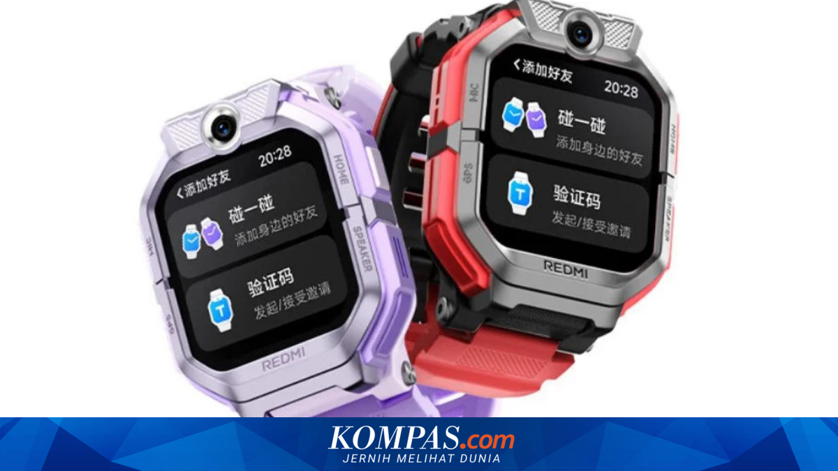 Xiaomi Redmi Kids Watch Pro Resmi, Smartwatch Anak dengan Offline Tracking