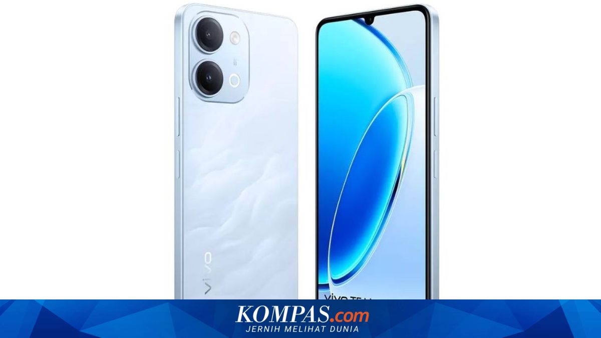 Vivo T5 Lite Resmi, Bawa Baterai 6.500 mAh dan Layar 120 Hz