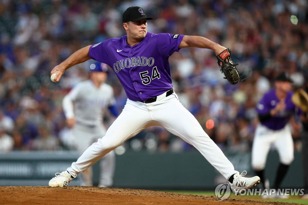 MLB 다저스, 콜로라도서 '강속구' 구원 투수 할버슨 영입 | 연합뉴스