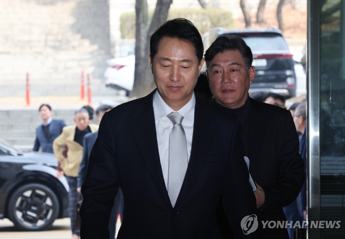'명태균 여론조사 대납 의혹' 오세훈 시장, 오늘 1심 선고 | 연합뉴스