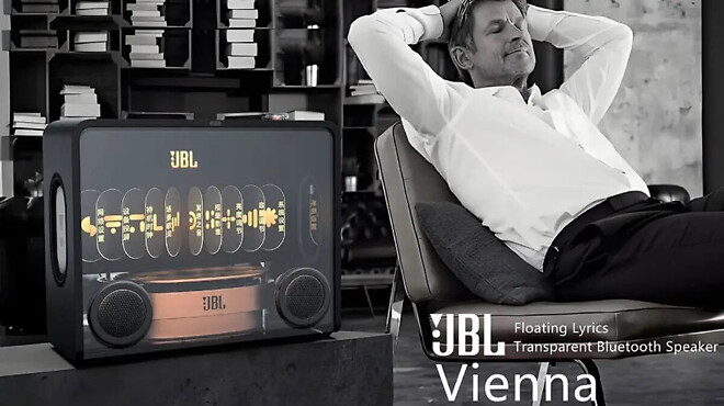 JBL, 18.5인치 화면에 노래 가사를 보여주는 스피커 Vienna 출시
