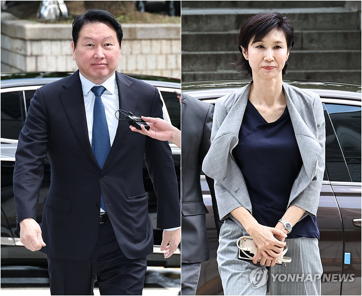 재산분할 최태원 9천440억원 역대 최고…'8조' 권혁빈 이혼소송 9월 선고 | 연합뉴스