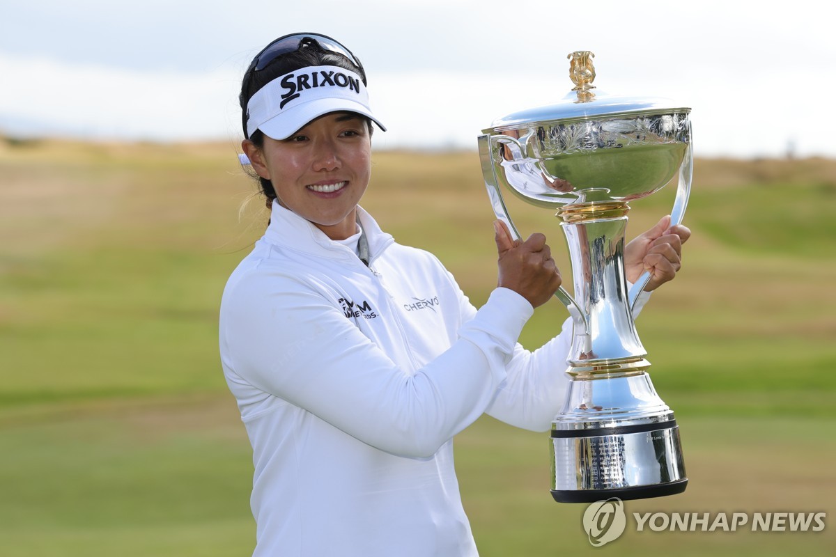 LPGA 투어서 10년 만에 우승한 신지은, 세계랭킹 36위로 도약 | 연합뉴스