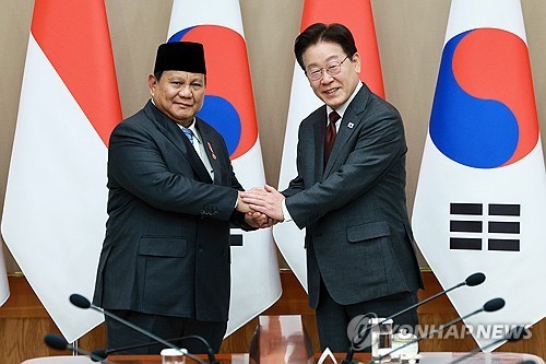인니 대통령 "4월 방한 때 李대통령이 방북 의향 물어" | 연합뉴스