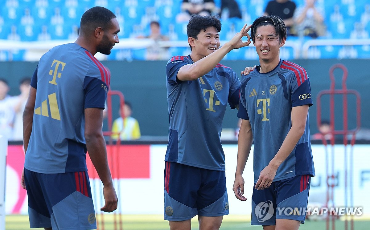 뮌헨 김민재, 제주와 프리시즌 경기 선발…주장 완장 차고 뛴다 | 연합뉴스