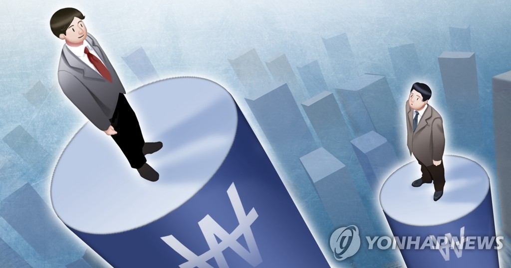 최근 5년 임금불평등 확대…"저임금노동자 임금상승 둔화 영향" | 연합뉴스