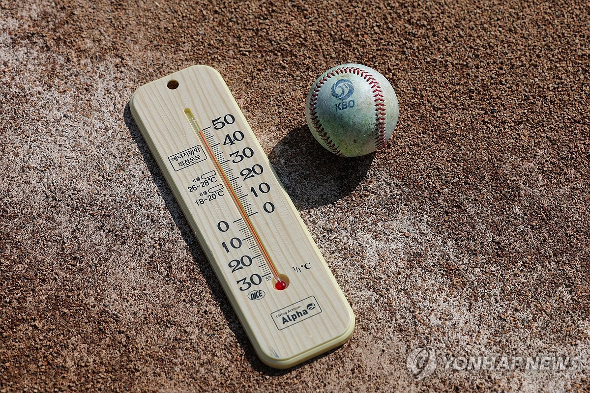 폭염에 멈춘 프로야구…코로나19 이후 역대 두 번째 중단 | 연합뉴스