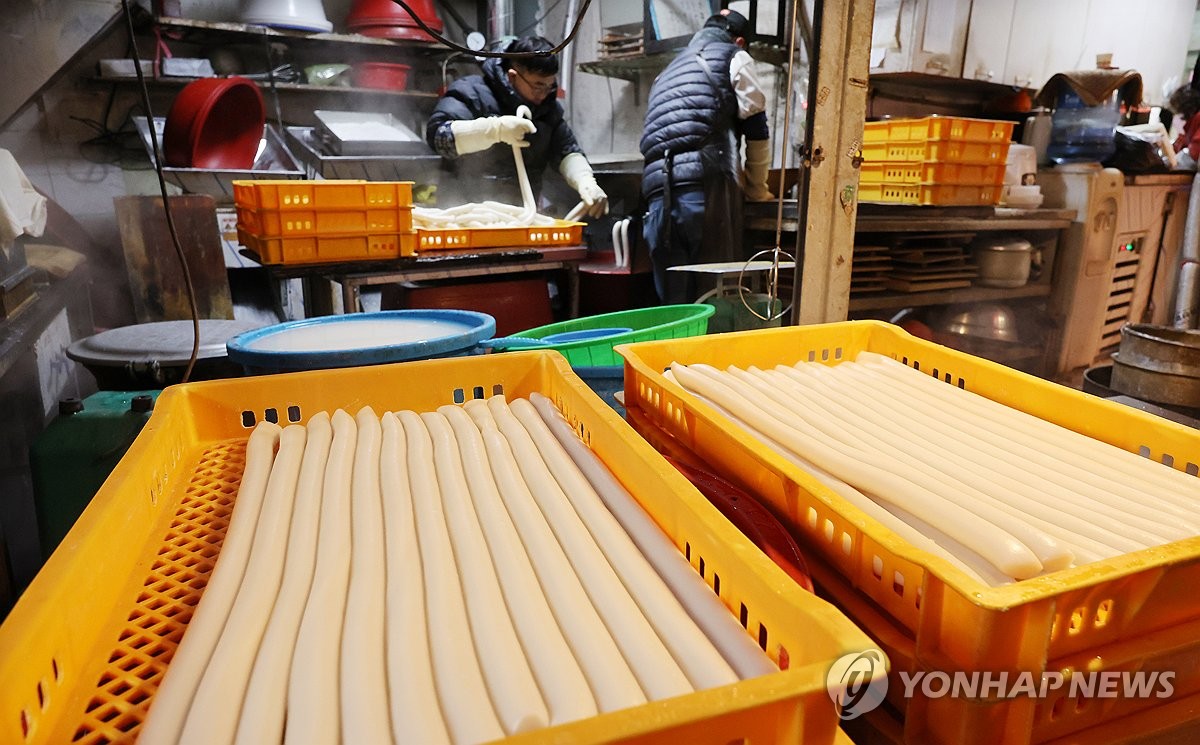 떡국떡·떡볶이떡 생계형 적합업종 5년 연장…대기업 진출 제한 | 연합뉴스