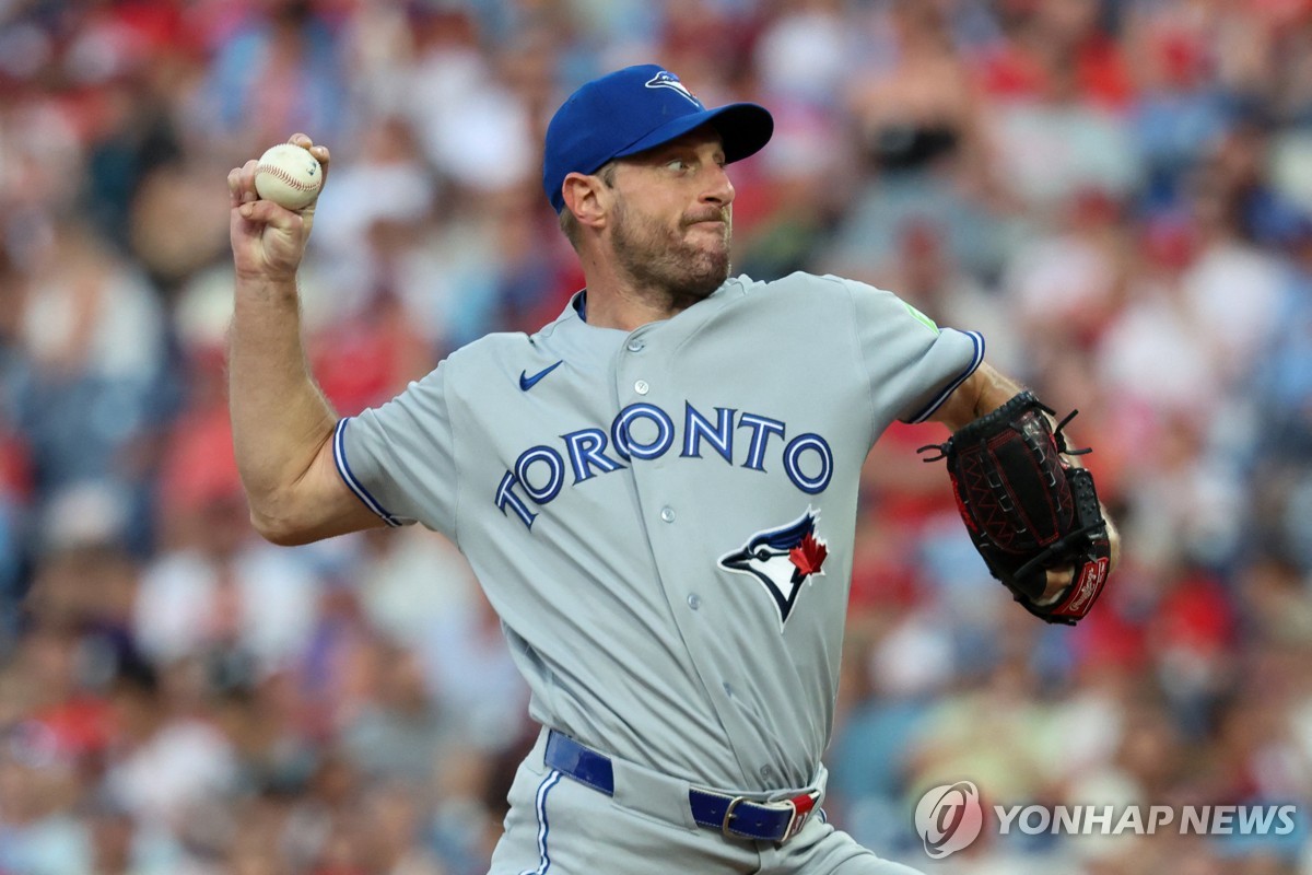 베테랑 우완 투수 셔저, MLB 통산 탈삼진 10위…3천516개 | 연합뉴스