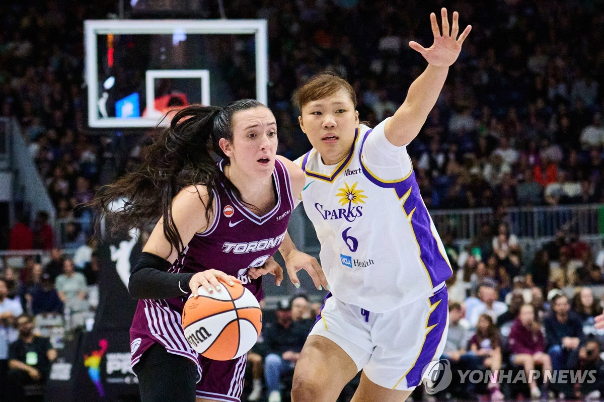 WNBA 뛰는 박지현 "AG 출전 어려워…월드컵 책임감 갖고 준비" | 연합뉴스