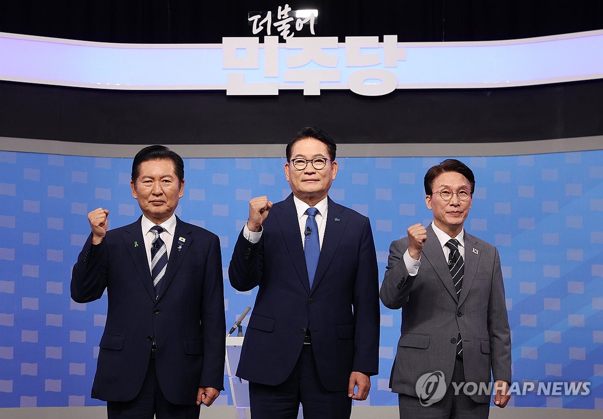 與전대 국민여론조사 D-1, 박빙 양상에 중요도 부각 | 연합뉴스
