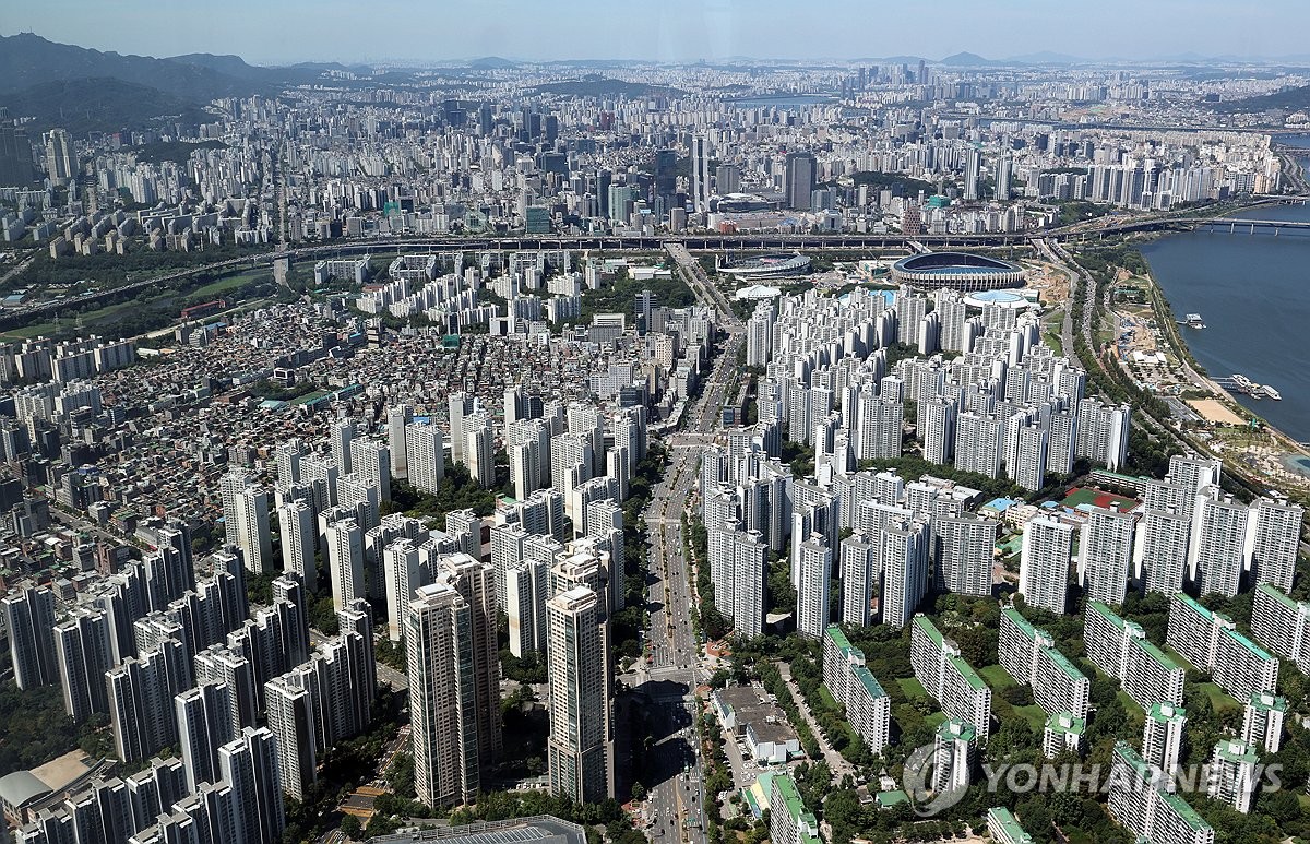 서울 아파트 매매가격 상승폭 둔화…서초·강남은 하락 전환(종합) | 연합뉴스