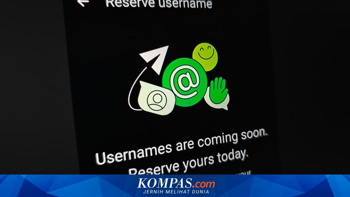 WhatsApp Mulai Bisa Simpan Kontak Baru Pakai Username