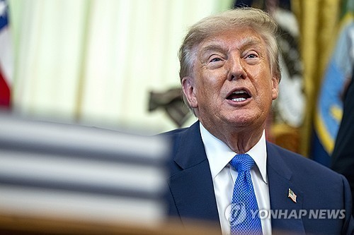 트럼프 "한미연합훈련 대폭 축소 지시…나와 김정은 매우 좋은 관계"(종합) | 연합뉴스
