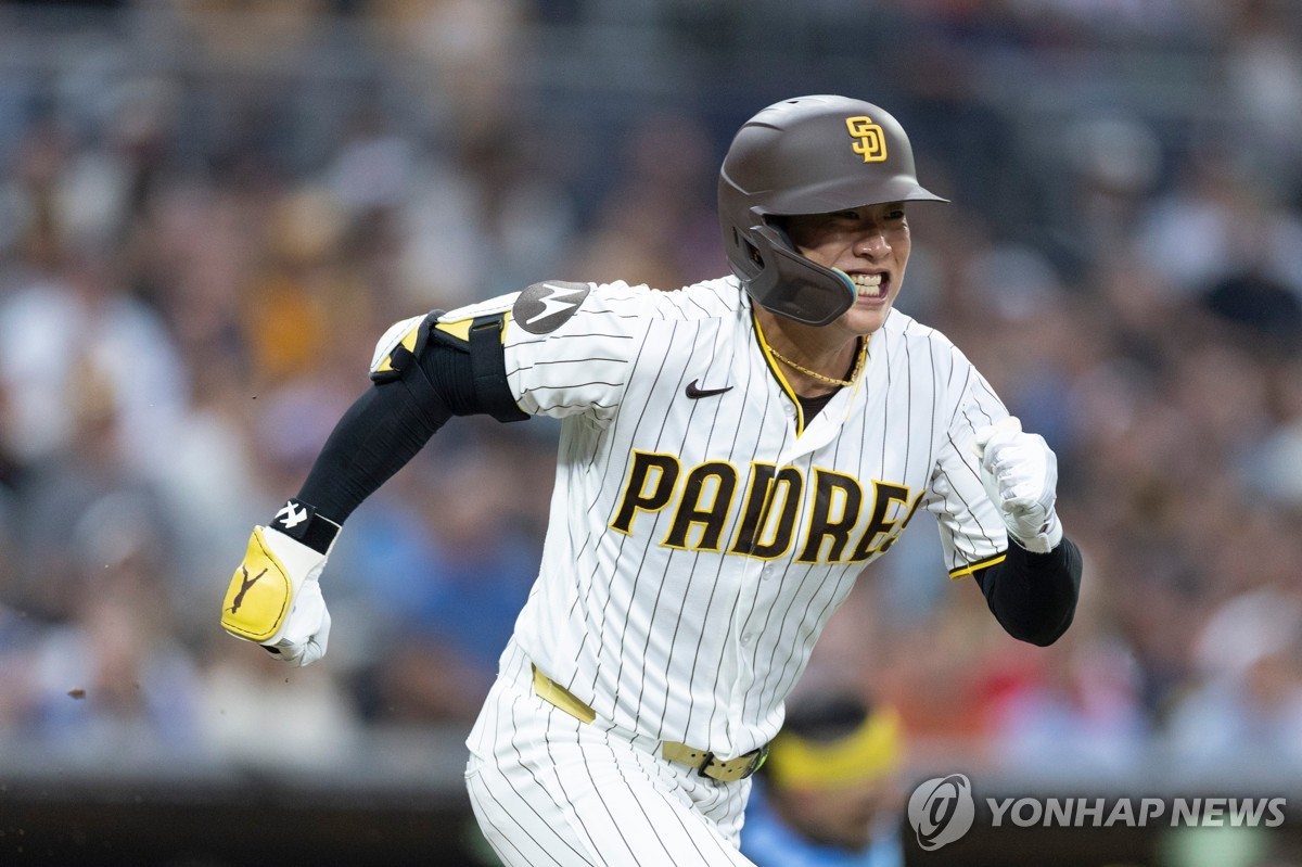 MLB 송성문·김하성 나란히 결장…이정후는 팀 휴식일 | 연합뉴스