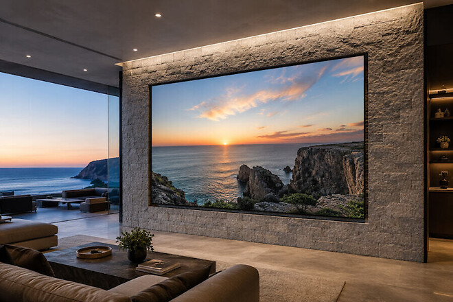 퀀텀 8K MicroLED TV XDR5-8K 비디오 월 발표: 여러 개의 네이티브 8K 스트림과 함께 첫선을 보입니다