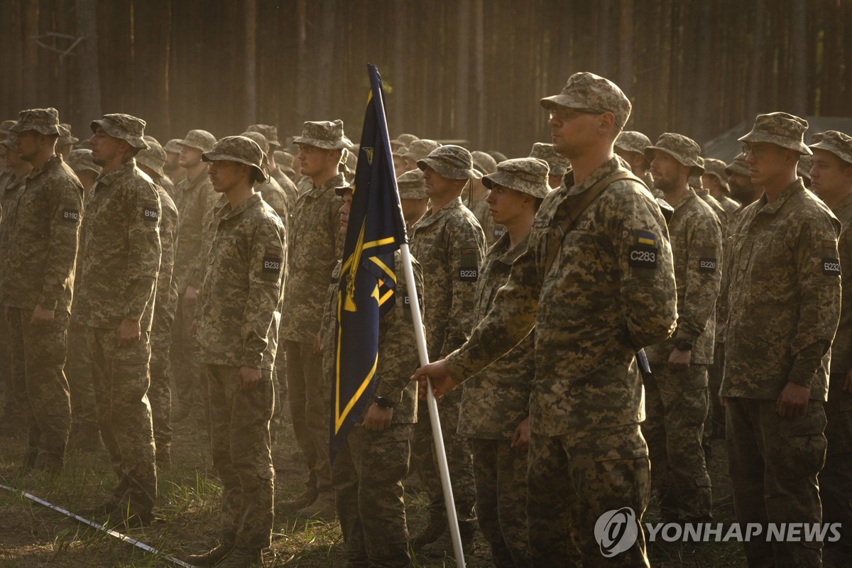 독일서 훈련받는 우크라 군인 무더기 탈영 | 연합뉴스