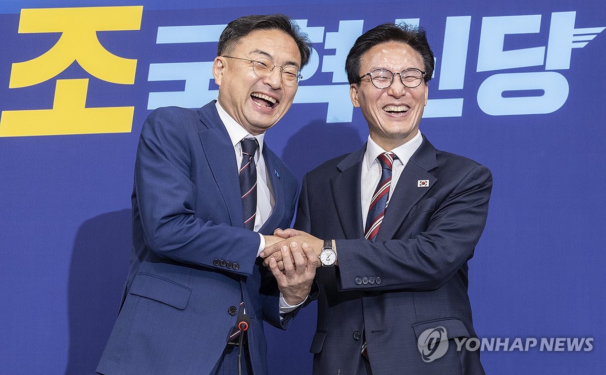김민석표 연대·통합 시동…혁신당 합당 '뜨거운 감자' | 연합뉴스