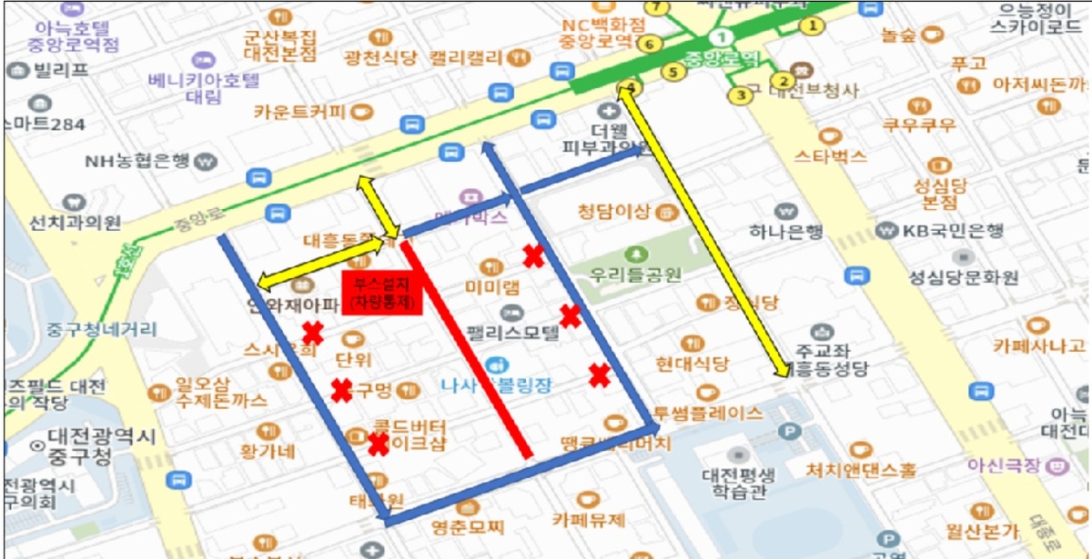 0시 축제는 폐지되고 빵 축제는 유성으로…대전 원도심 어쩌나 | 연합뉴스